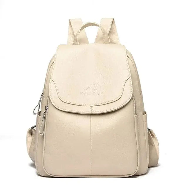 R&B | Anti Diebstahl Rucksack Aus Leder