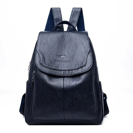 R&B | Anti Diebstahl Rucksack Aus Leder