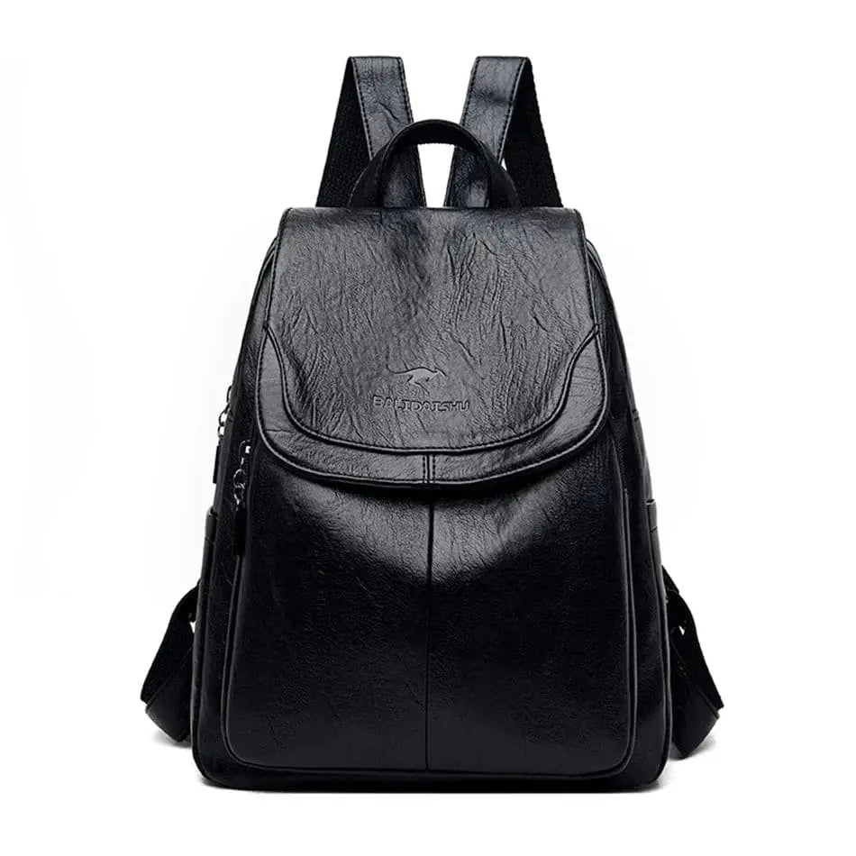R&B | Anti Diebstahl Rucksack Aus Leder