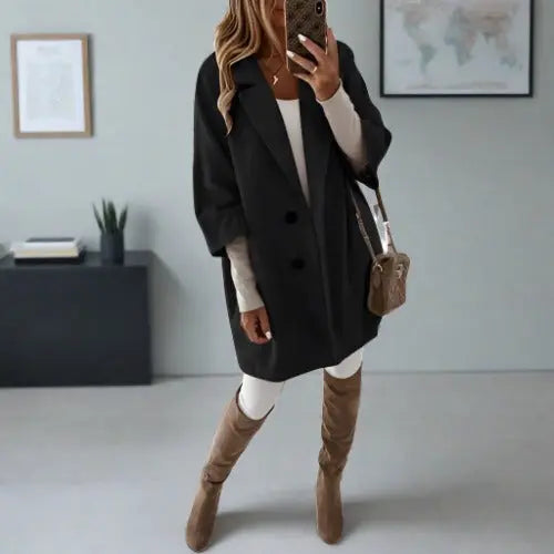 R&B | Damenmantel mit Eleganter Silhouette