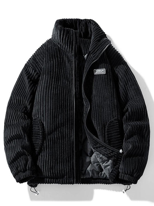R&B | Corduroy Pufferjacke Herren Winter