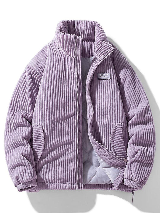 R&B | Corduroy Pufferjacke Herren Winter