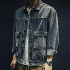 R&B | Denimjacke mit Lässigem Schnitt