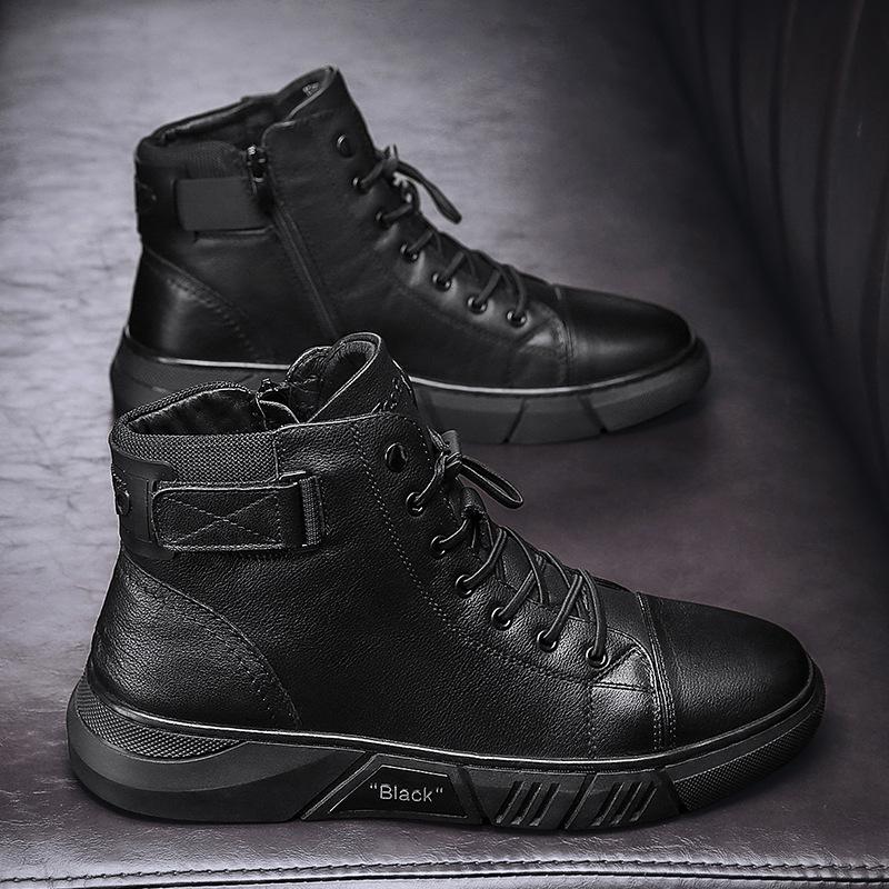 R&B | Robuste Schwarze Herrenschuhe