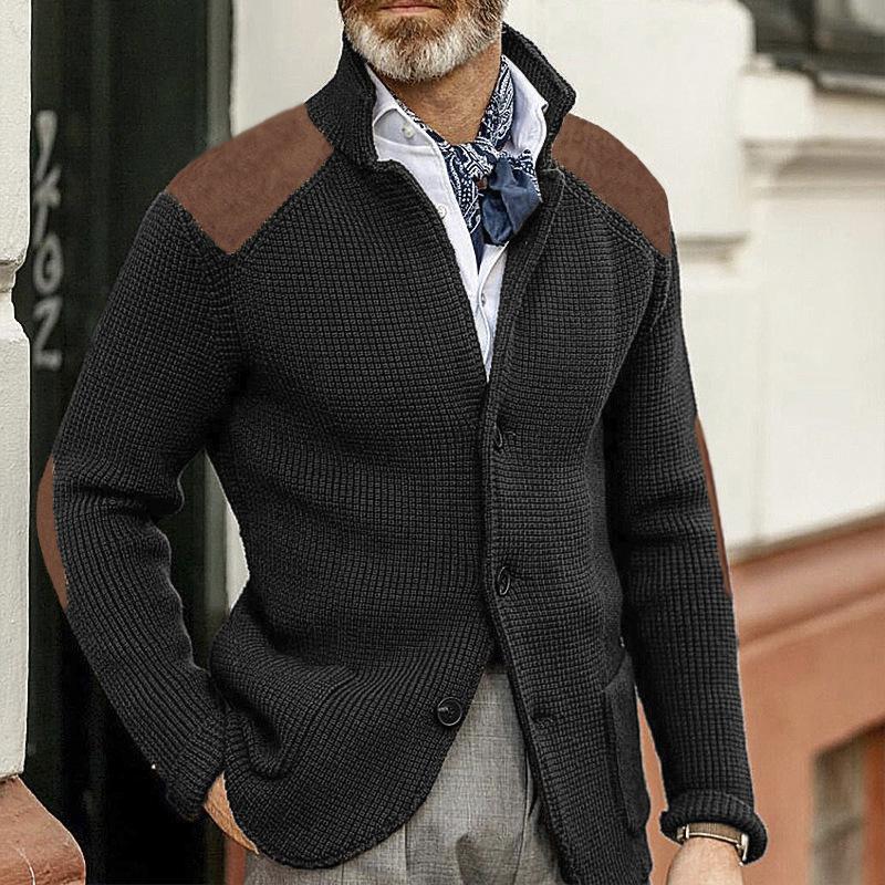 R&B | Strickjacke Wollmischung Robust und Klassisch