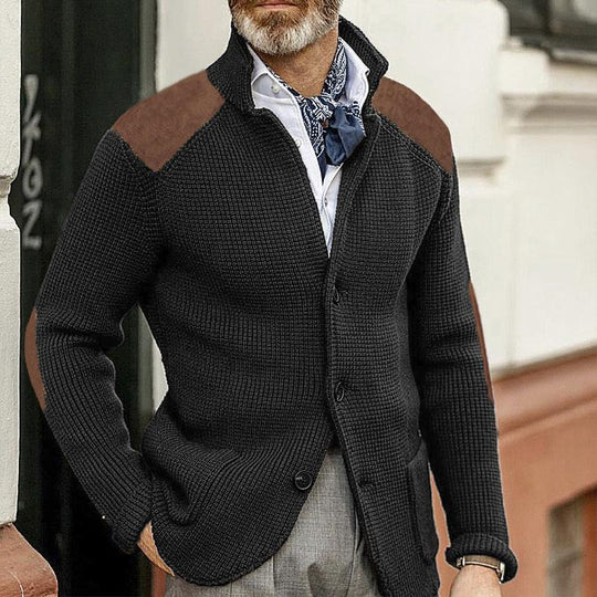 R&B | Strickjacke Wollmischung Robust und Klassisch