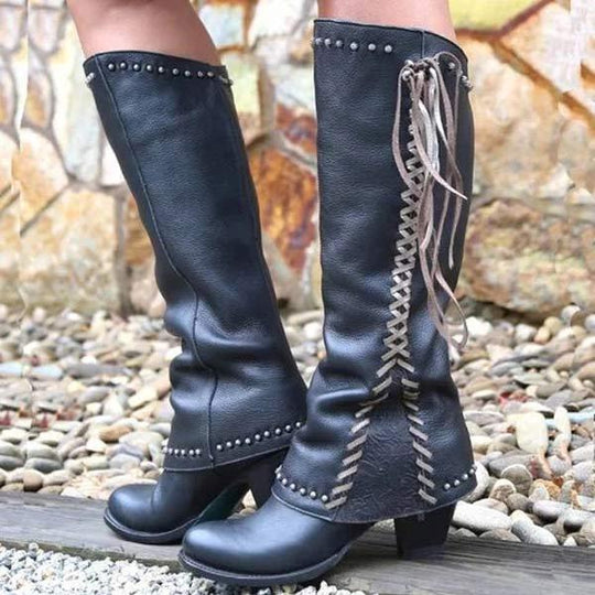 R&B | Rund Zehen Stiefel