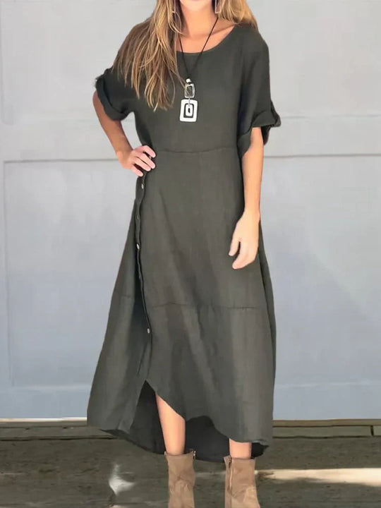 R&B | Leinen Baumwolle Kleid