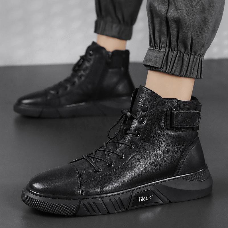 R&B | Robuste Schwarze Herrenschuhe
