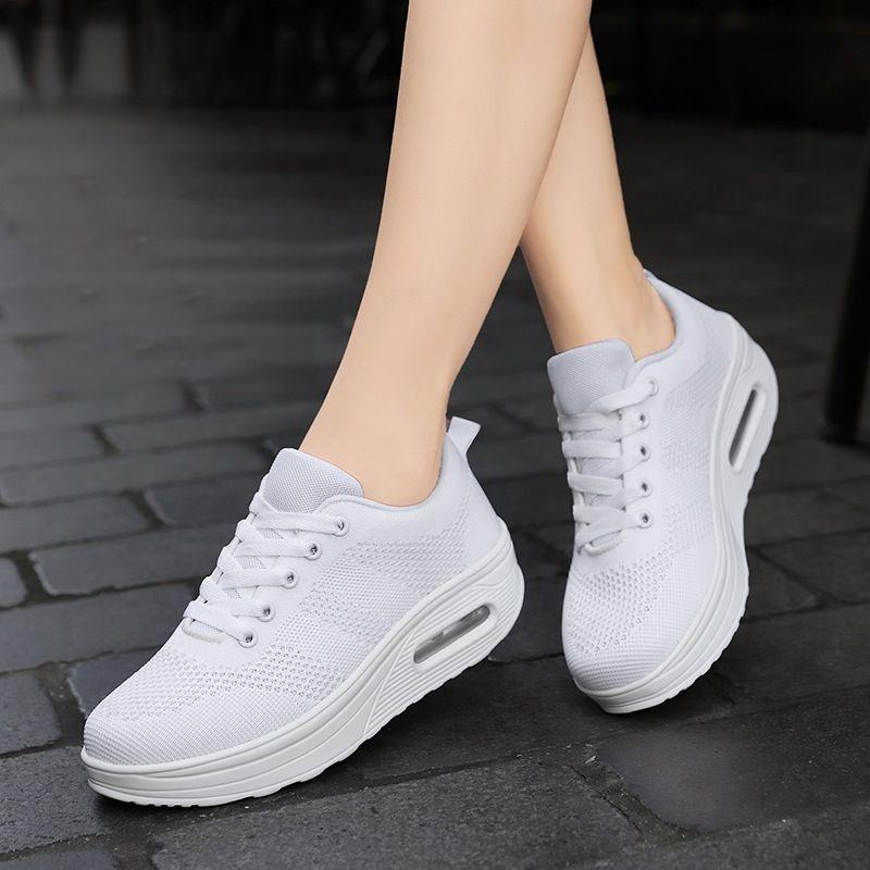 Damen leichte luftige geflochtene Mesh orthopädische Sneakers R&B