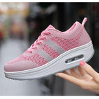 Damen leichte luftige geflochtene Mesh orthopädische Sneakers R&B