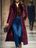 R&B | leopardprint jack - trendy ankola rot damen lapejas