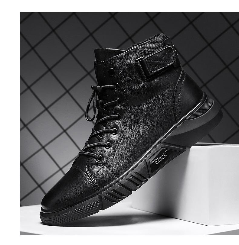 R&B | Robuste Schwarze Herrenschuhe