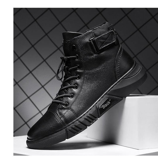 R&B | Robuste Schwarze Herrenschuhe