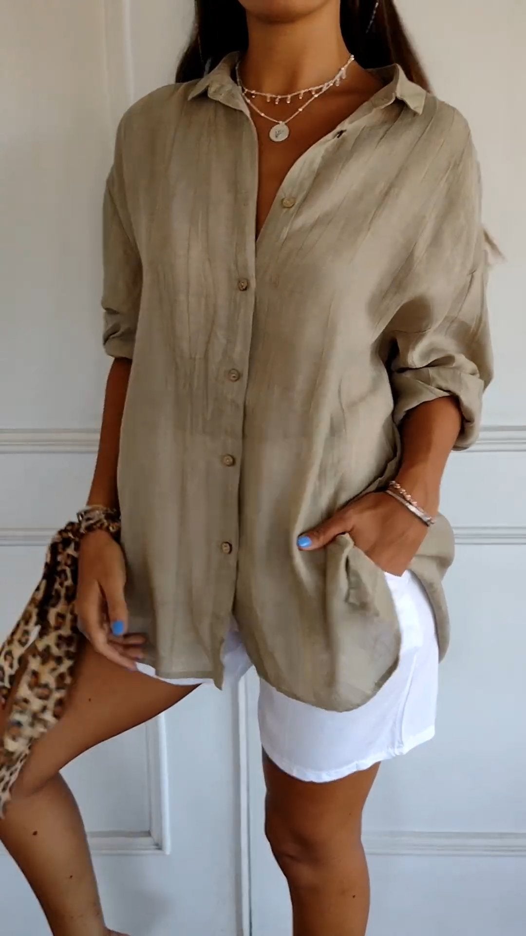 Heidi-Mode | Elegantes Shirt Mit Plissee-Stil