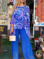 R&B | Liene Zweiteiliges Chiffon Set