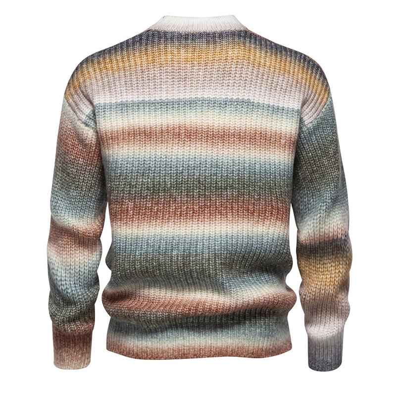 R&B | Strickpullover mit Ombre-effekt Weich und Warm Zeitloses Design