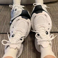 Weiße KomfortPlateausneaker R&B