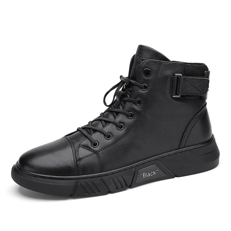 R&B | Robuste Schwarze Herrenschuhe