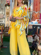 R&B | Liene Zweiteiliges Chiffon Set