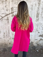 Elegante und lässige Strickjacke für den Winter