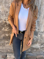 R&B | Stylischer Wild imitat-Mantel Perfekt für Herbst/Winter