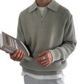 R&B | Strickpullover mit Reißverschluss Weich und Stilvoll Lässige Eleganz