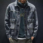 R&B | Denimjacke mit Lässigem Schnitt