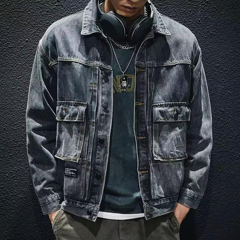 R&B | Denimjacke mit Lässigem Schnitt