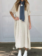 R&B | Leinen Baumwolle Kleid