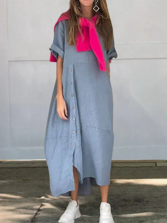 R&B | Leinen Baumwolle Kleid