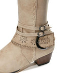 R&B | Vintage Hohe Winterreiterstiefel