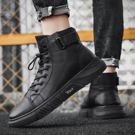 R&B | Robuste Schwarze Herrenschuhe