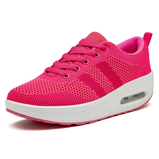 Damen leichte luftige geflochtene Mesh orthopädische Sneakers R&B