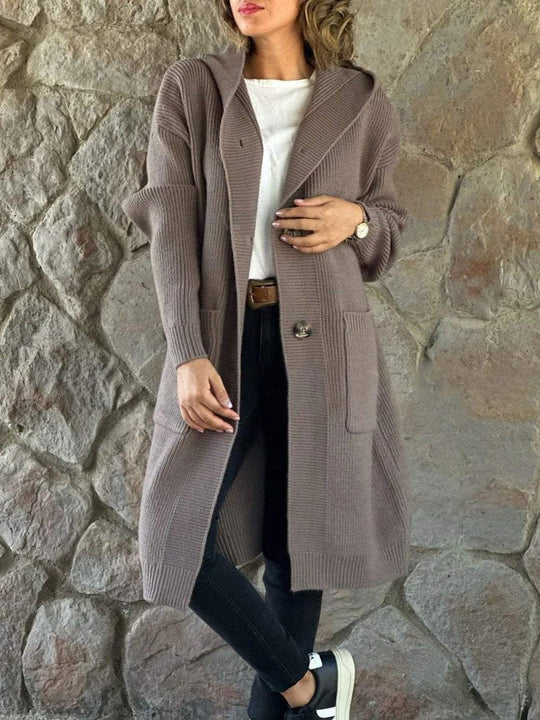 R&B | Strick Hoodie Jacke für Frauen Herbst Edition