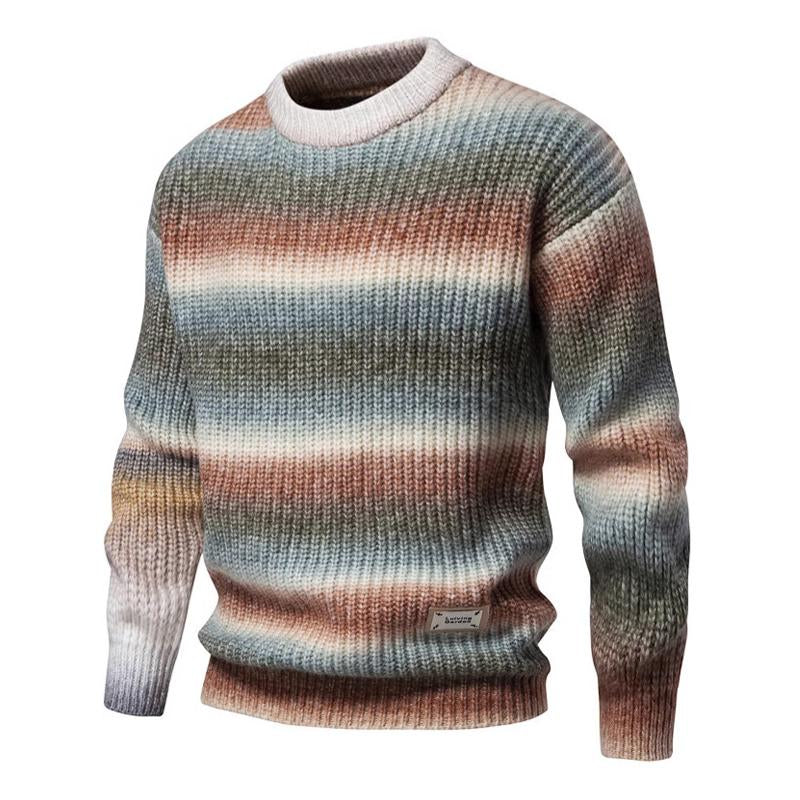 R&B | Strickpullover mit Ombre-effekt Weich und Warm Zeitloses Design