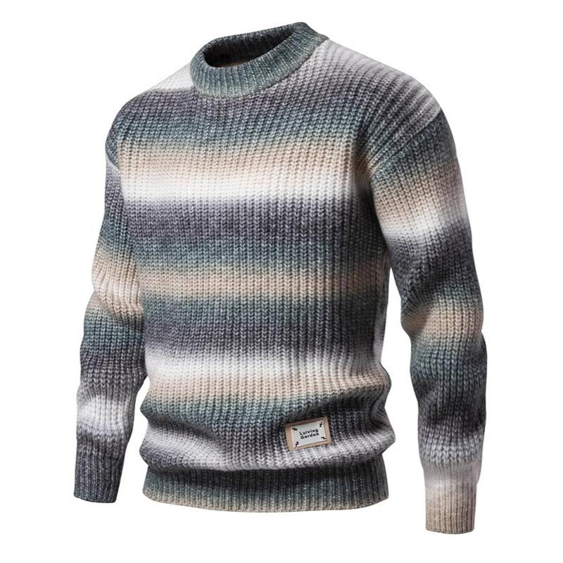 R&B | Strickpullover mit Ombre-effekt Weich und Warm Zeitloses Design