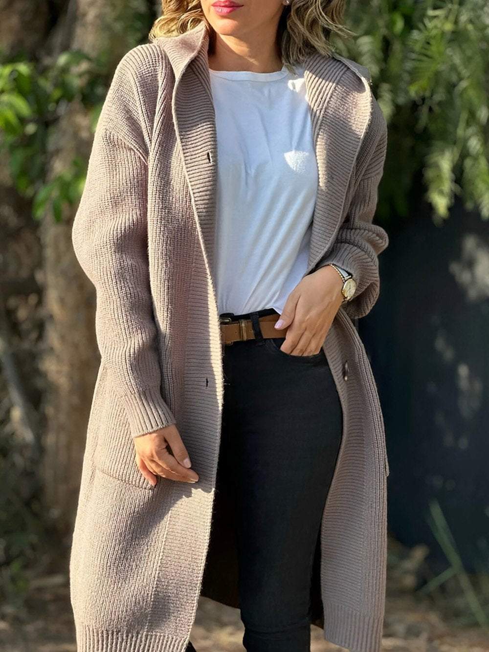 R&B | Strick Hoodie Jacke für Frauen Herbst Edition