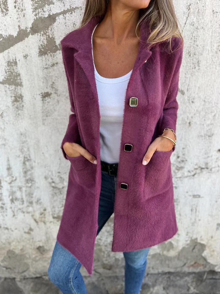 R&B | Weiche Wolljacke Zeitlose Eleganz Bequeme Passform