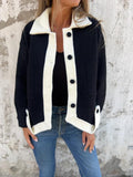 R&B | Kurze Jacke mit Kontrastkanten Moderner Schnitt Zeitloses Design