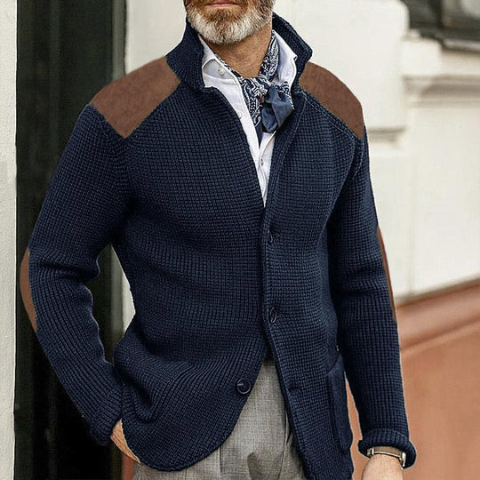 R&B | Strickjacke Wollmischung Robust und Klassisch