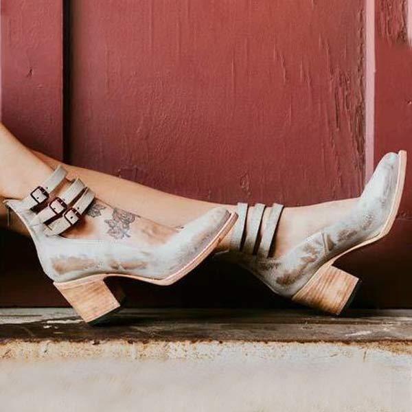 Vintage-Schuhe mit Absätzen R&B