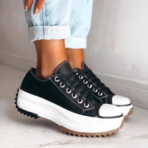 Amelie | Stylische Plateau Turnschuhe für Frauen R&B