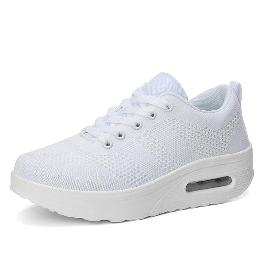 Damen leichte luftige geflochtene Mesh orthopädische Sneakers R&B