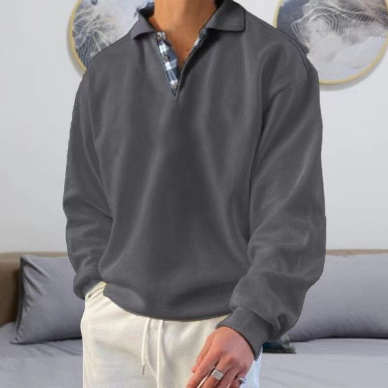 R&B | Leichter Herren-Sommersweater mit lockerer Passform