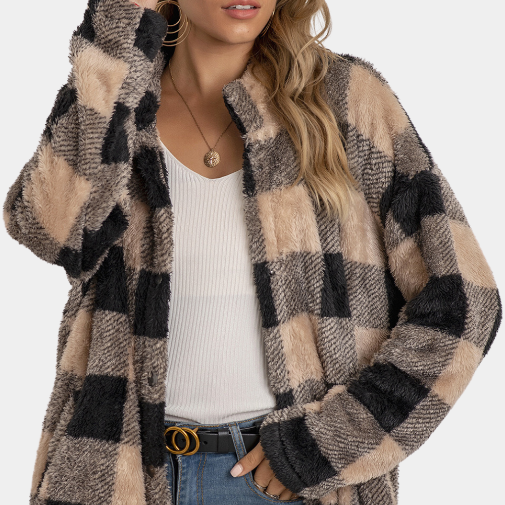 R&B | Eleganter Karotrenner für Damen für die Wintersaison