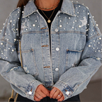 R&B | Moderne Jeansjacke für Damen für den Herbst