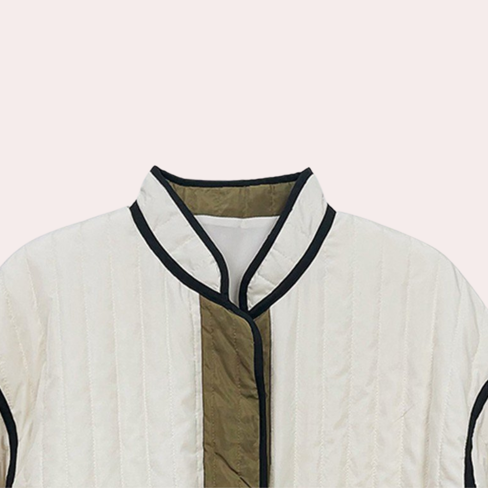 R&B | Elegante Texturierte Herbstjacke für Damen
