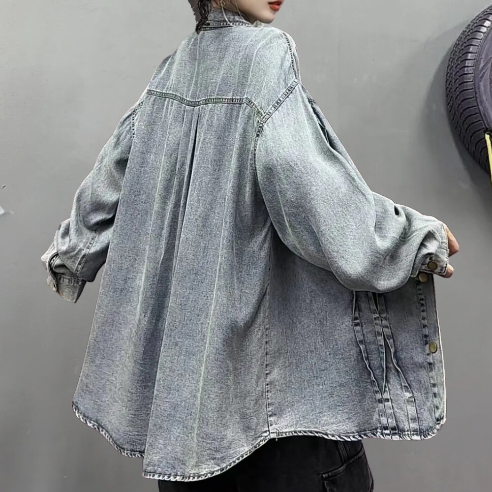R&B | Moderne Jeansjacke für Frauen, Perfekt für den Herbst