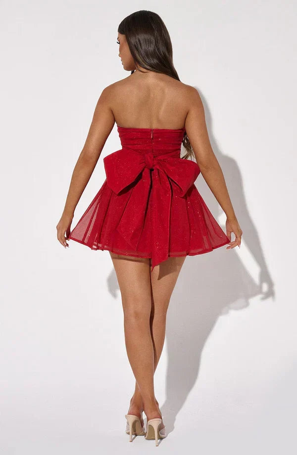 R&B | Glitzer Kurzes Festkleid